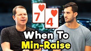 min raise poker|The Min.